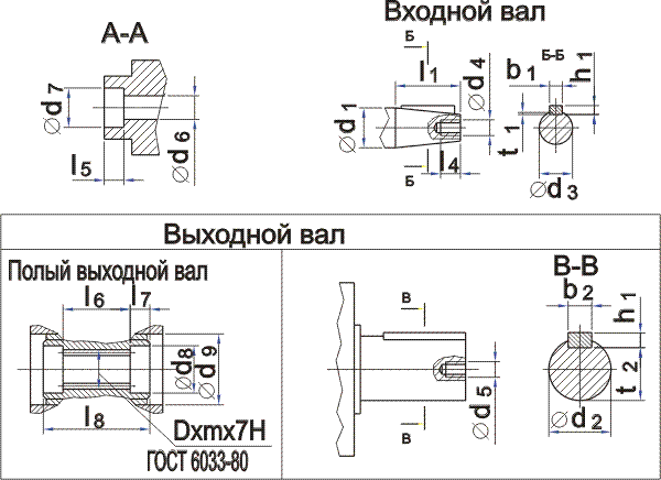 Входной/выходной вал